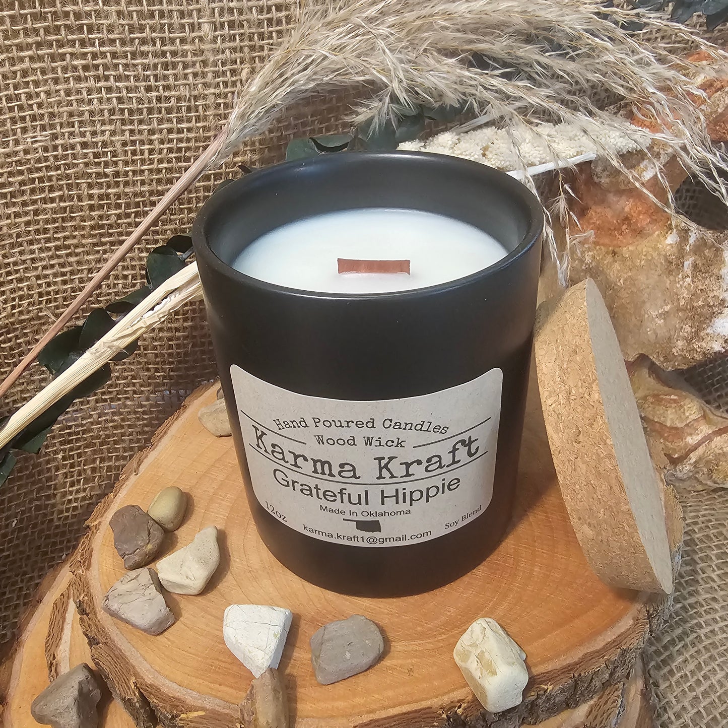 Grateful Hippie 12oz candle