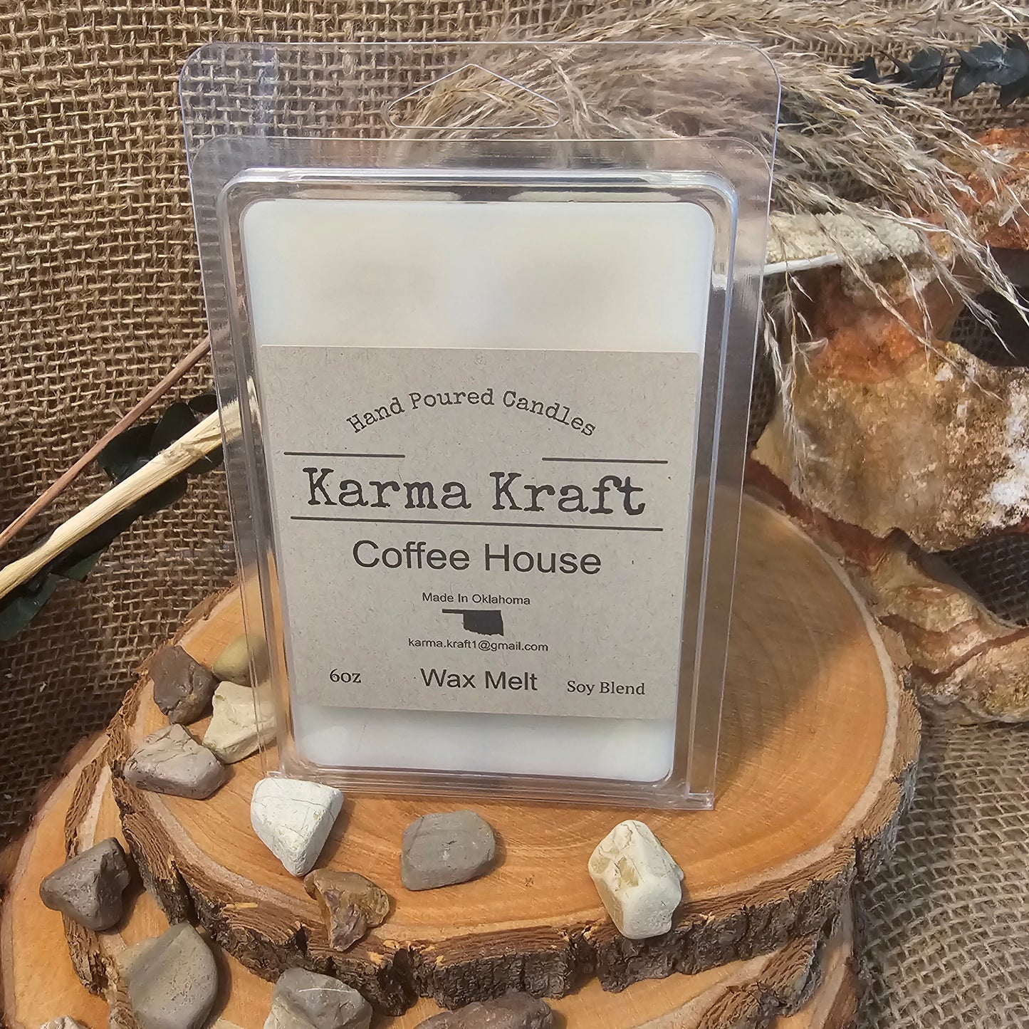 Coffee House 6oz wax melt