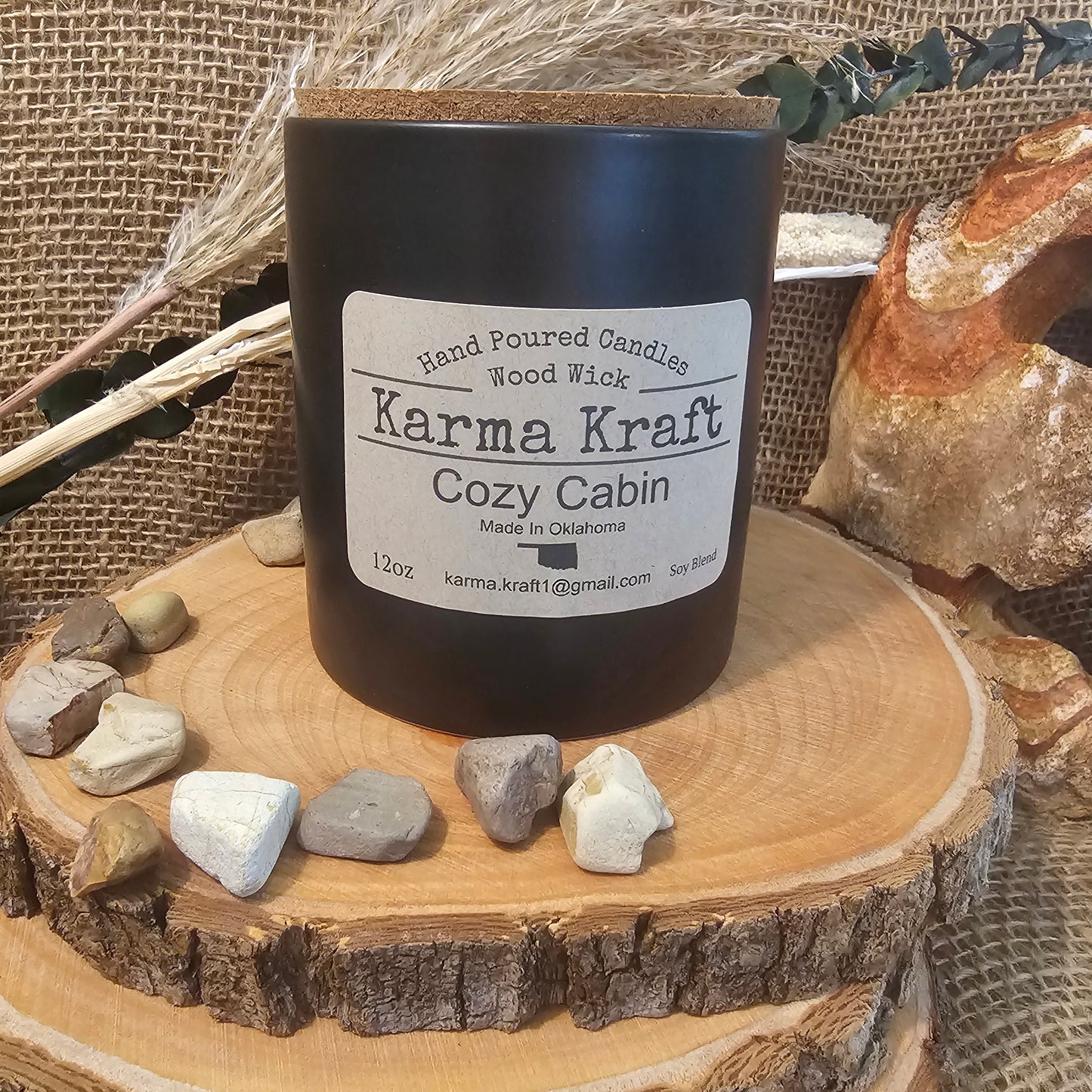 Cozy Cabin 12oz candle