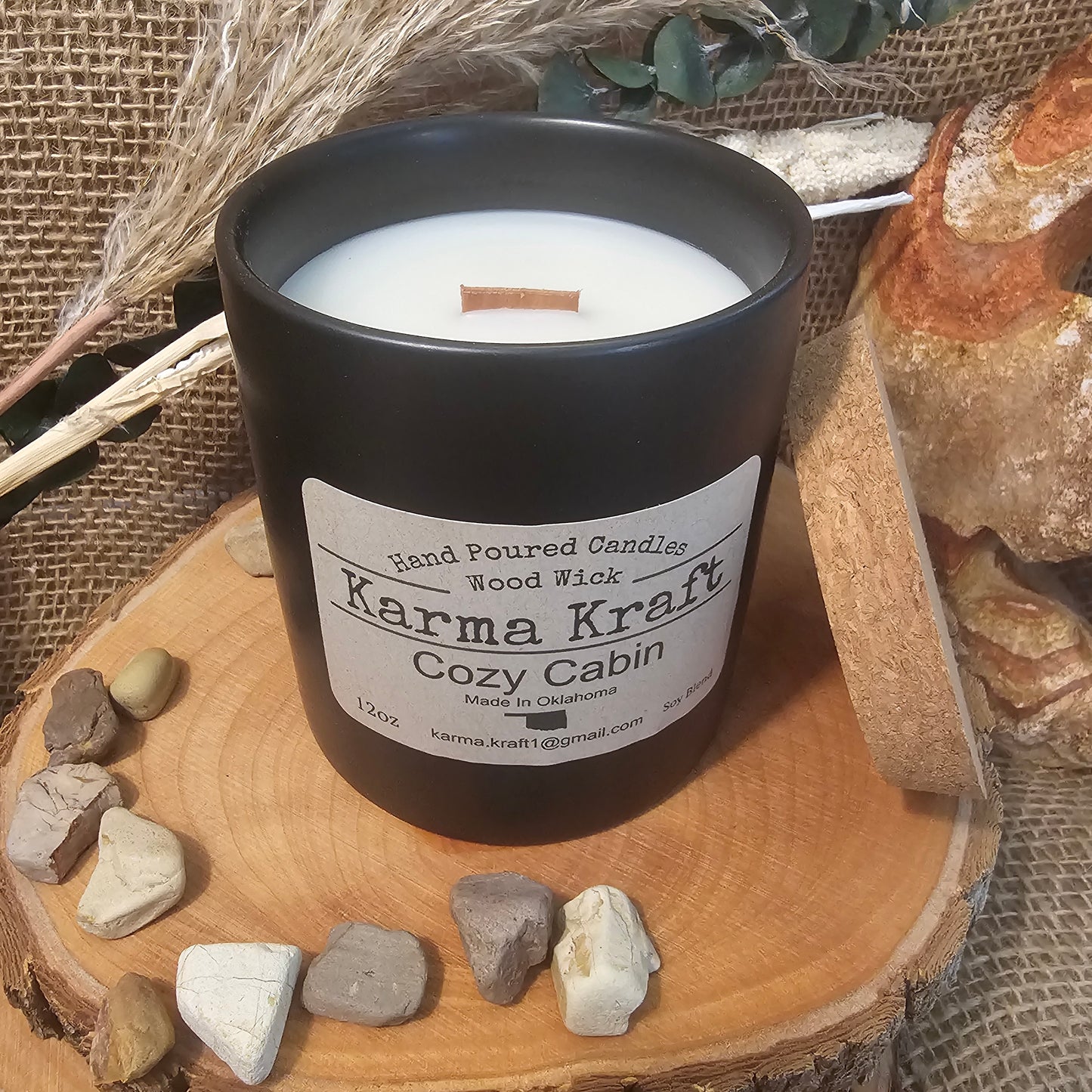 Cozy Cabin 12oz candle