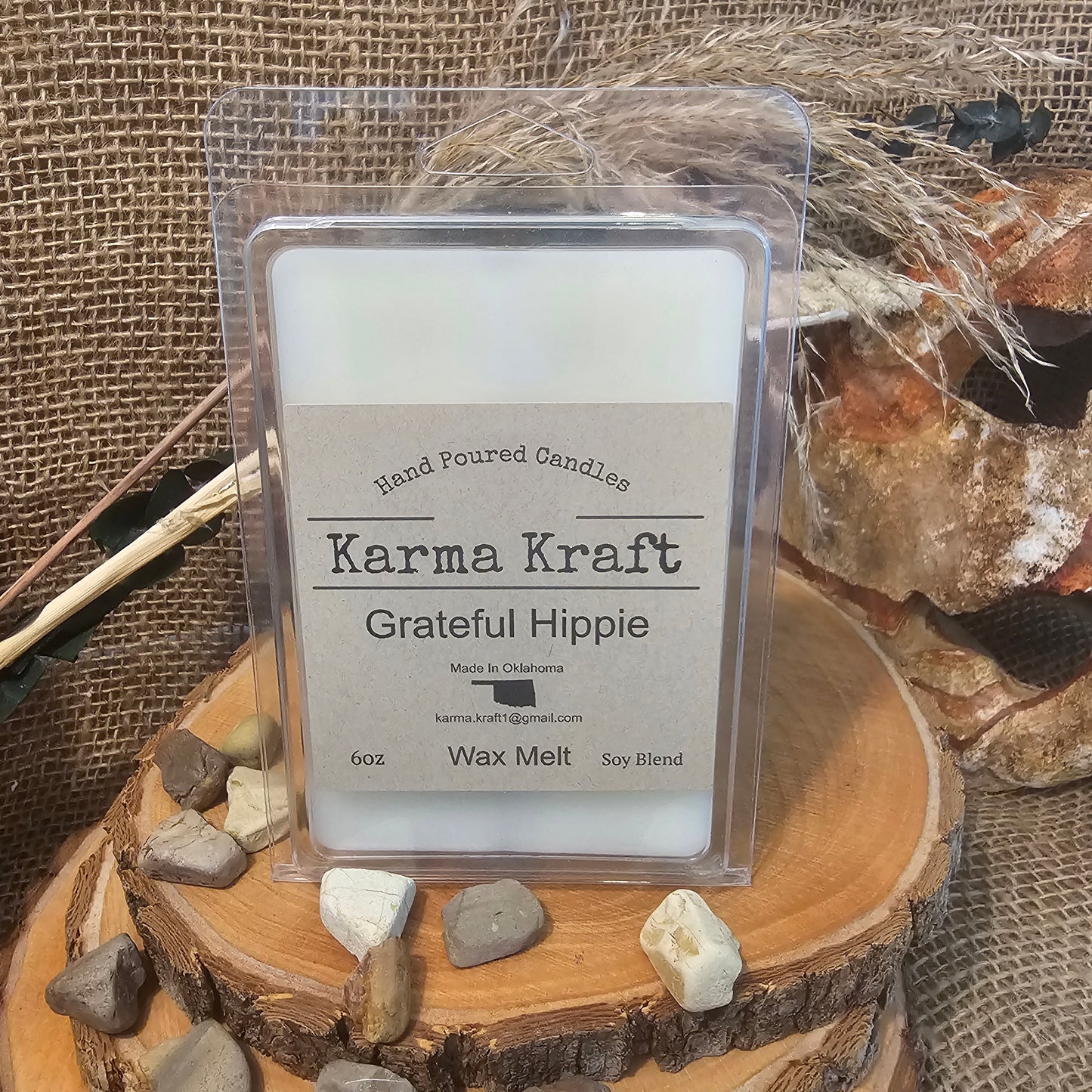 Grateful Hippie 6oz wax melt