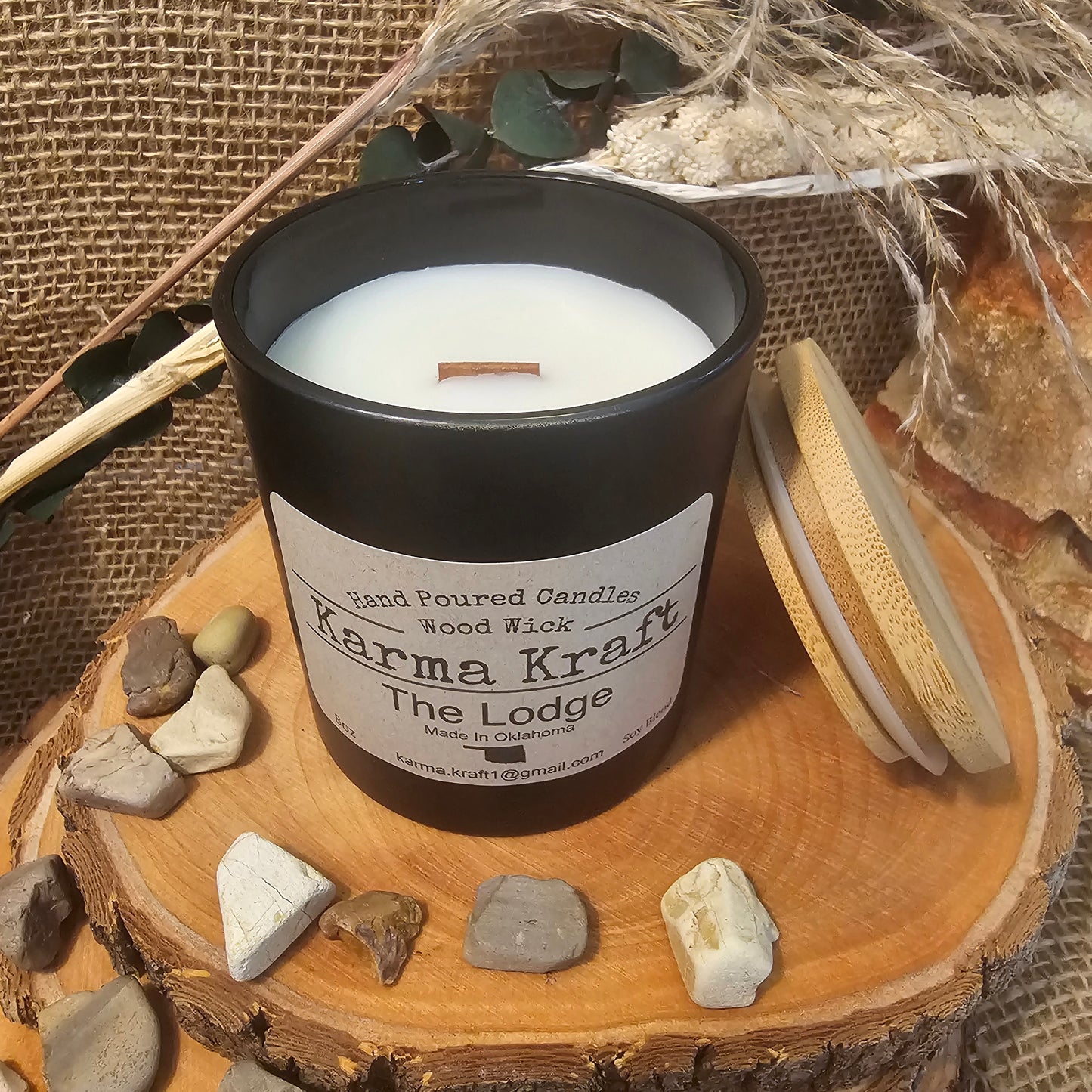 The Lodge 8oz candle