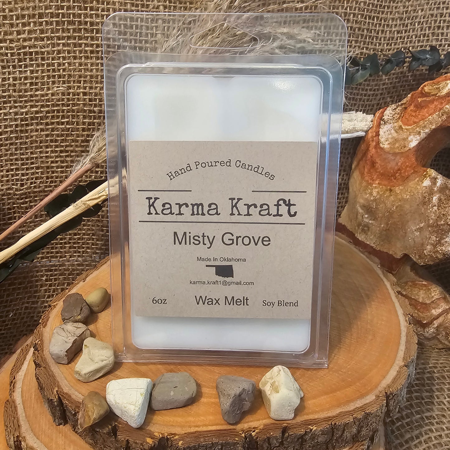 Misty Grove 6oz wax melt
