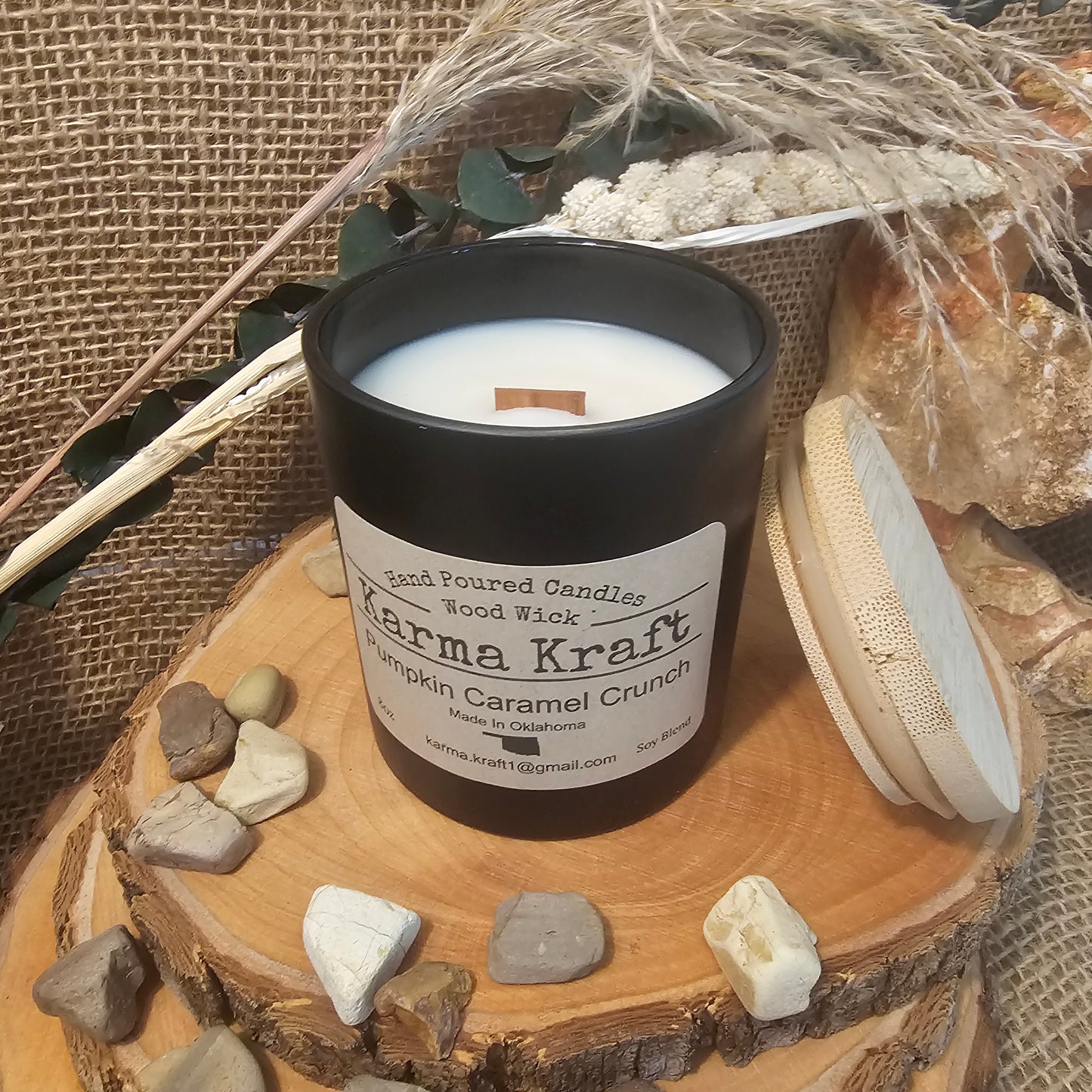 Pumpkin Caramel Crunch 8oz candle